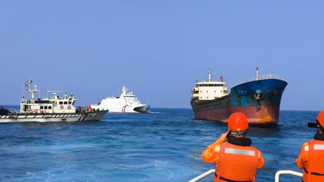 Paza de coastă a Taiwanului reține o navă chineză suspectată de sabotaj