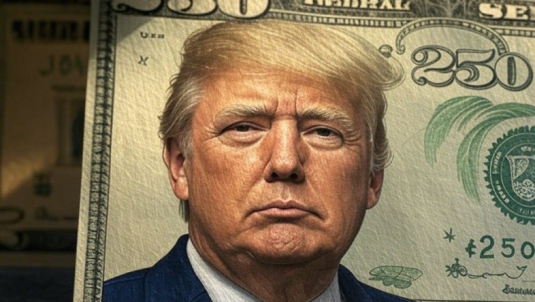 Proiect de lege propus pentru bancnota de 250 de dolari cu Donald Trump