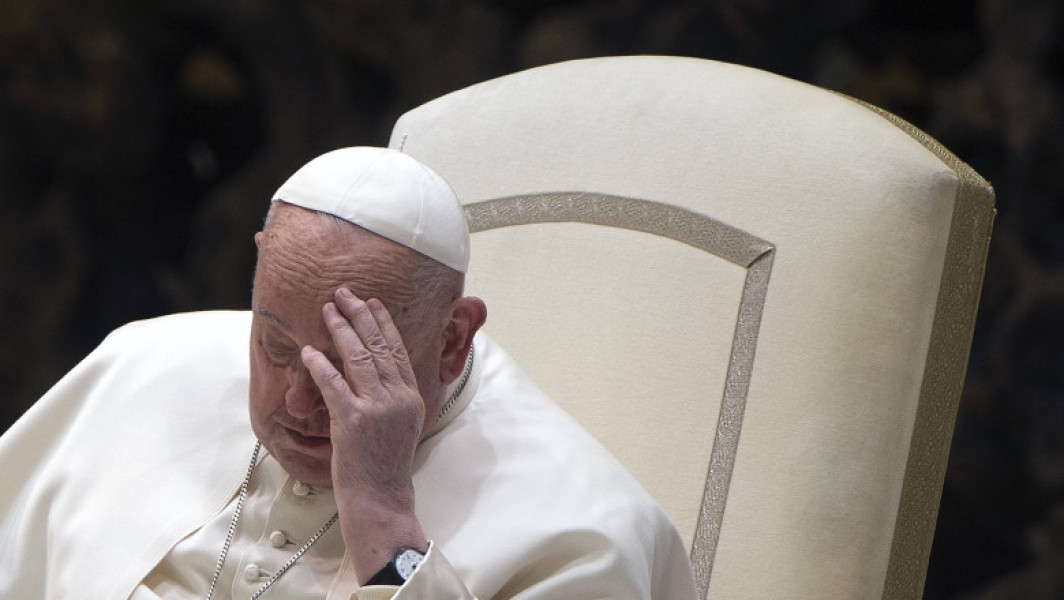 Papa Francisc, prima imagine după internarea în spital