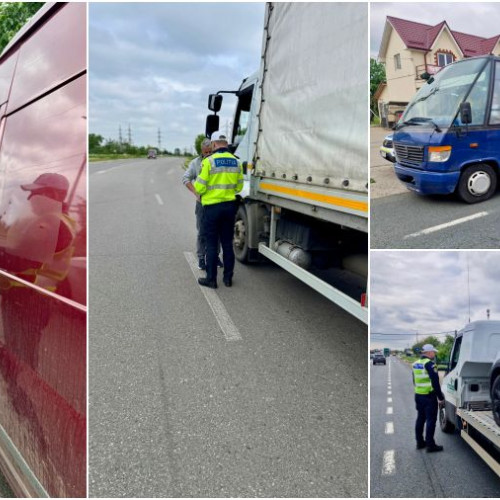 Acțiunea &quot;Trucks and Bus&quot; în Bacău: Controale ample pentru transporturile publice și de marfă