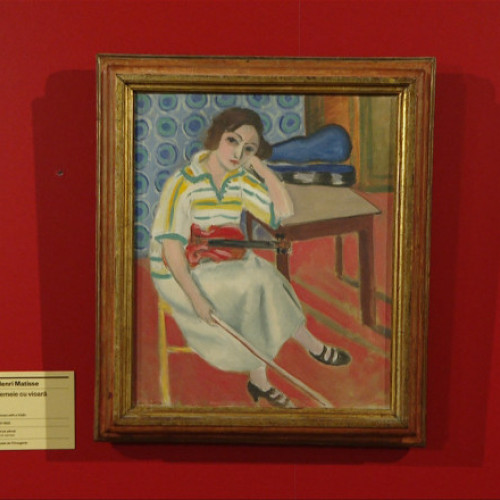 Patru tablouri de Matisse la București, securitate ridicată într-o expoziție cu Pallady