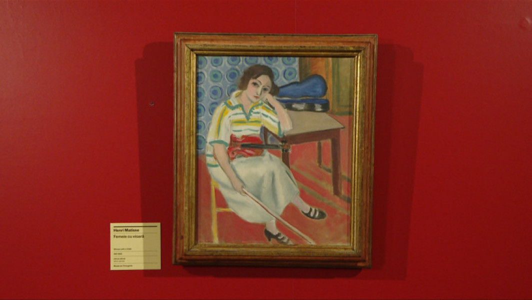 Patru tablouri de Matisse la București, securitate ridicată într-o expoziție cu Pallady