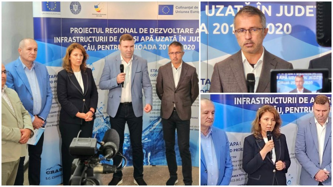 CRAB finalizează reabilitarea aducțiunii Poiana Uzului pentru 12 localități