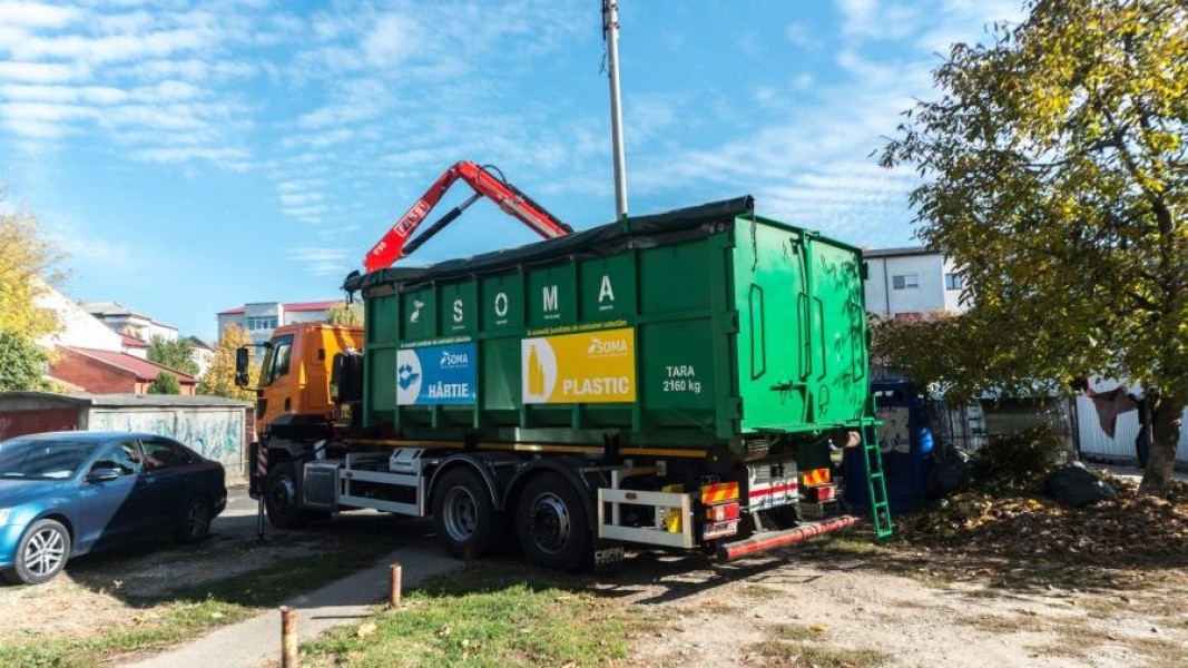 Programul SOMA de colectare a deșeurilor reziduale și reciclabile, din perioada 15 – 20 septembrie 2025