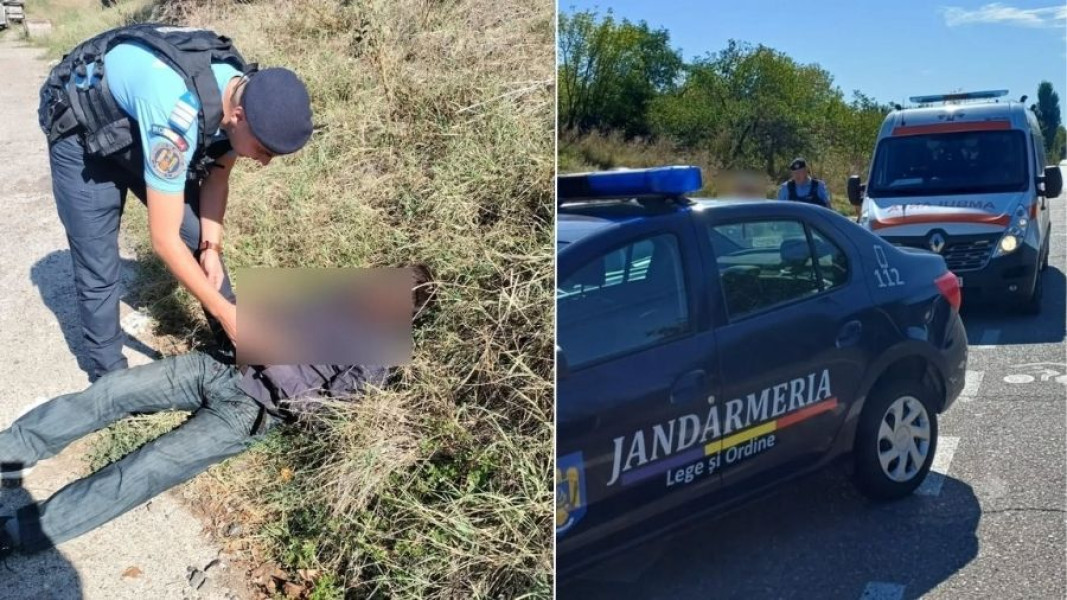 Un bărbat din Bacău salvat de jandarmi după ce s-a simțit rău pe stradă
