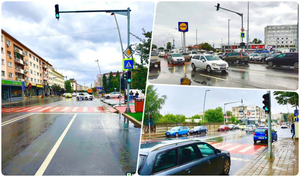 Primăria Bacău instalează trei noi semafoare în zone cheie ale orașului